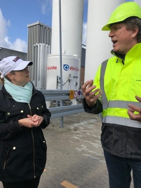 Info exchange at Solrød Biogas Bigadan i SUSTAIN