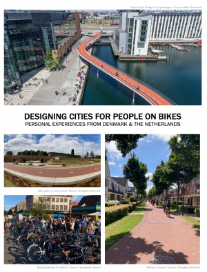 Cover of Designing Cities for People on Bikes 2022